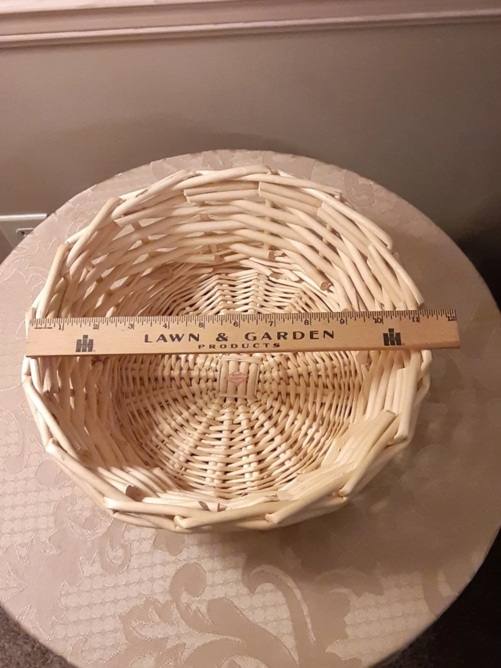 Neutral Wicker Basket